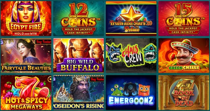 22Bet Casino online games selection