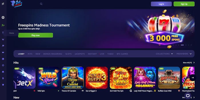 7Bit Casino homepage