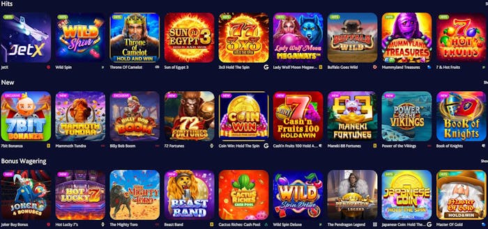 7Bit Casino online gaming options 