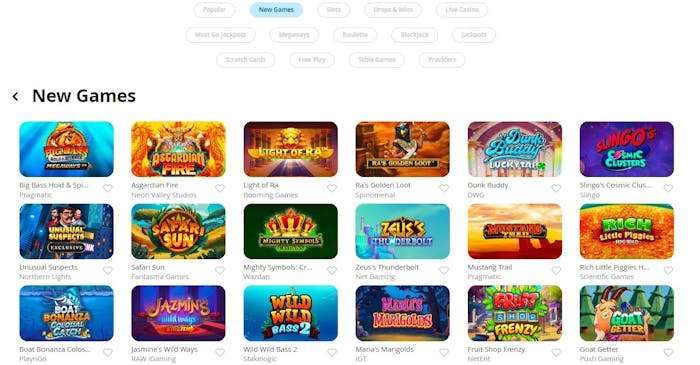 CasiGo Casino games