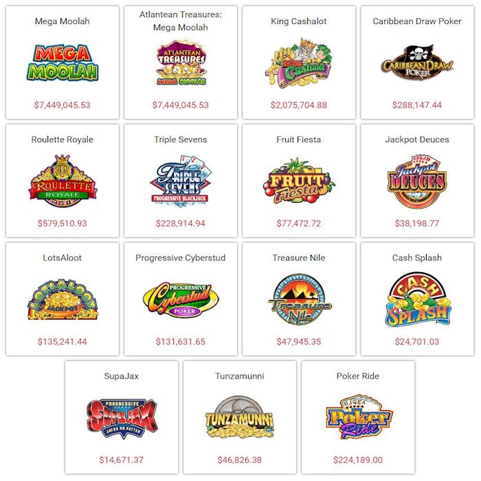 Casino Classic games selection