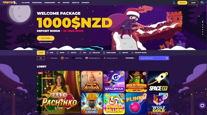 Casitsu Casino homepage
