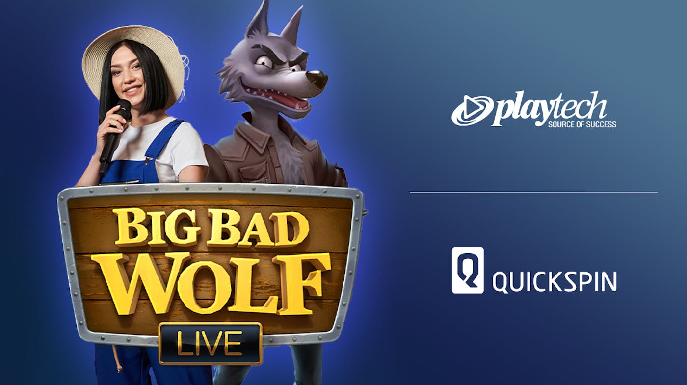 Quickspin and Playtech Introduces Big Bad Wolf Live