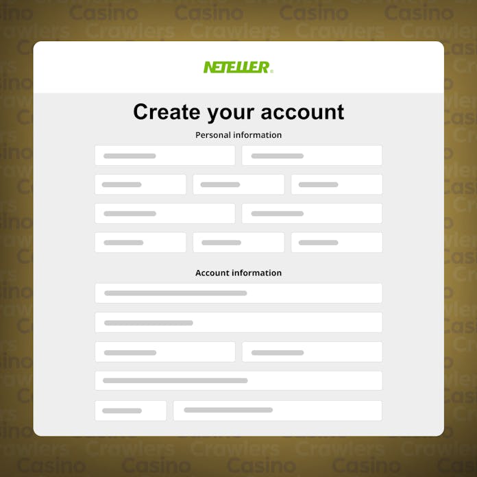 Register with your personal details