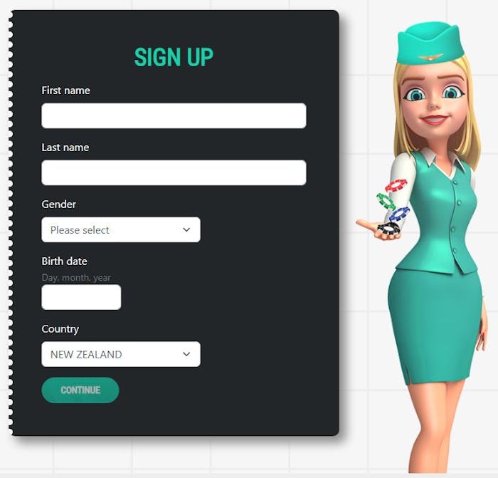 Gate 777 Casino new account registration