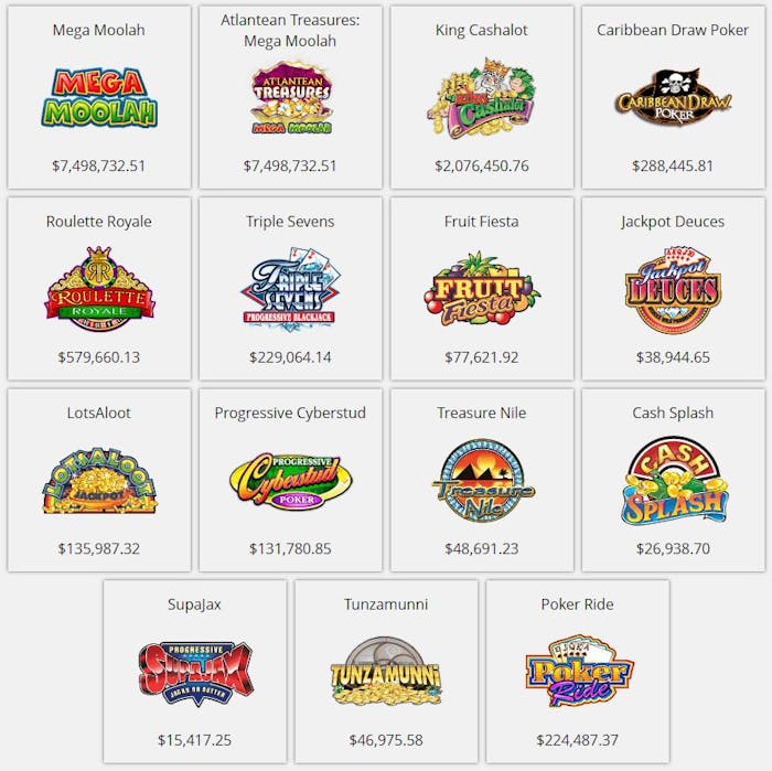 Grand Mondial Casino games
