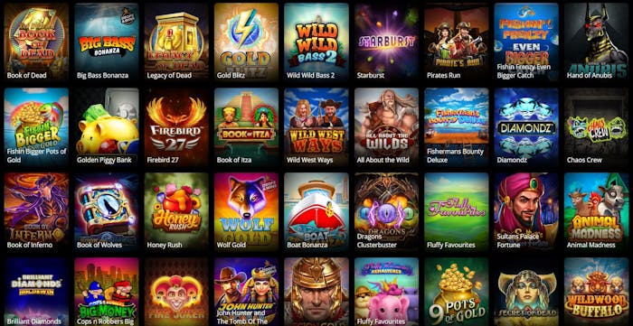online games selection Griffon Casino