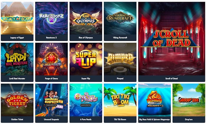 Jonny Jackpot Casino games