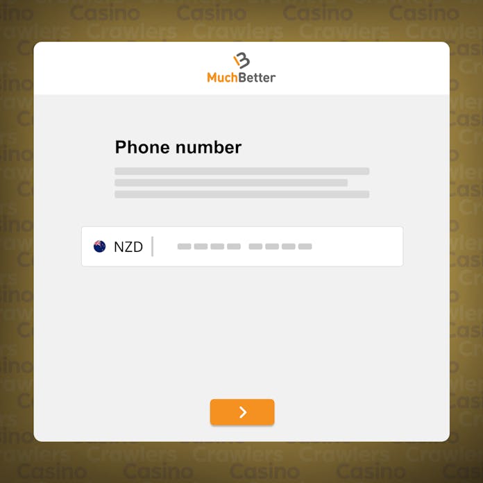 Enter your personal details required by MuchBetter