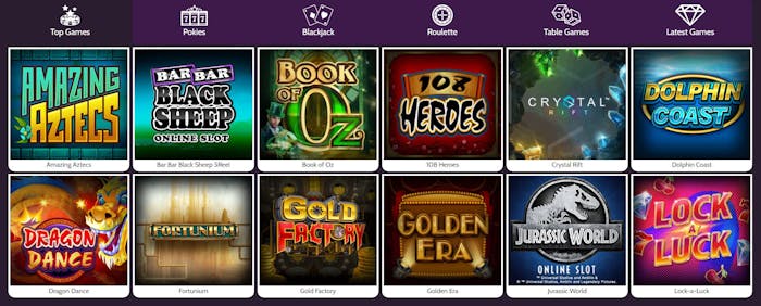 Mummys Gold Casino games