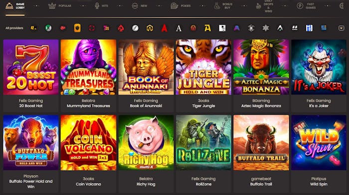National Casino online games
