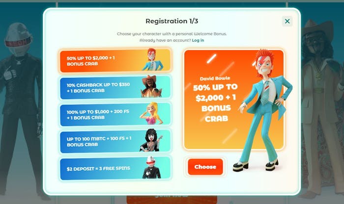 Neon54 Casino new account signup