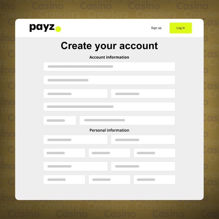 Create an account