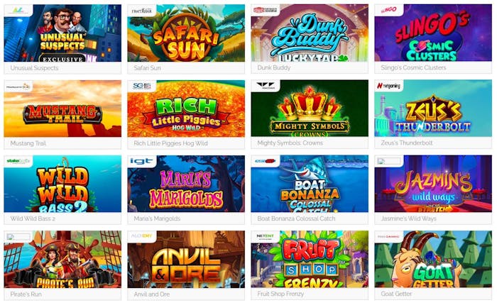Playzee Casino games