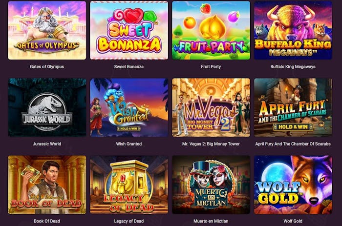 SlotJoint Casino online games selection