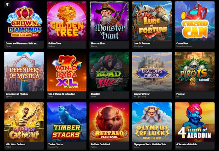 game titles at Stay Casino
