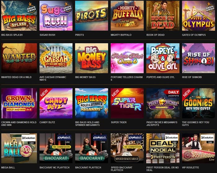 online games at Videoslots Casino