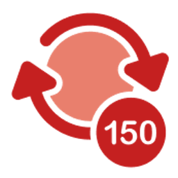 150 Spins logo