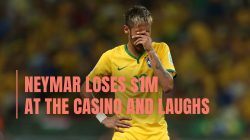 PSG's Neymar looses huge money at the casino
